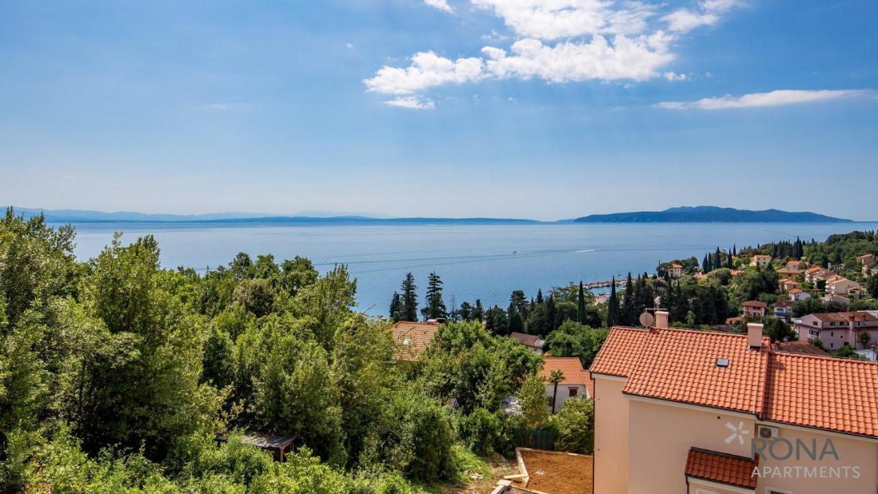 Rona Spacious Apartment With A Panoramic View Ičići Exterior foto
