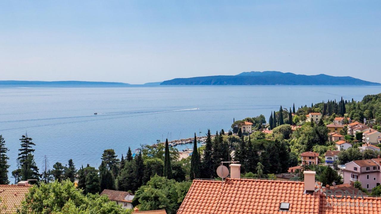 Rona Spacious Apartment With A Panoramic View Ičići Exterior foto