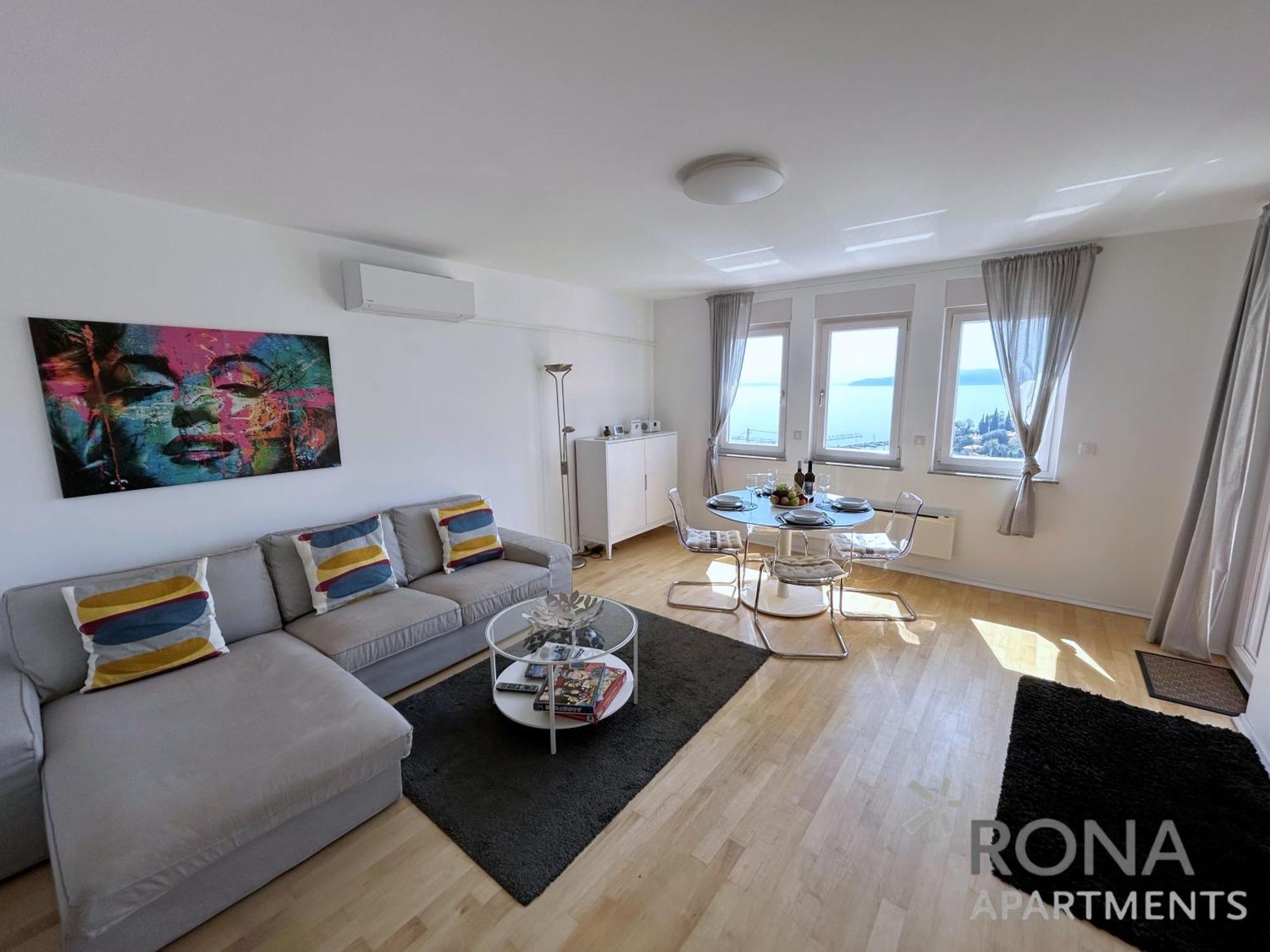 Rona Spacious Apartment With A Panoramic View Ičići Exterior foto
